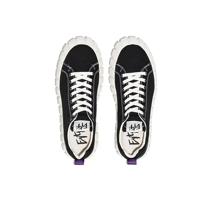EYTYS Odessa Low-Top Skateboard Shoes Unisex Black-2