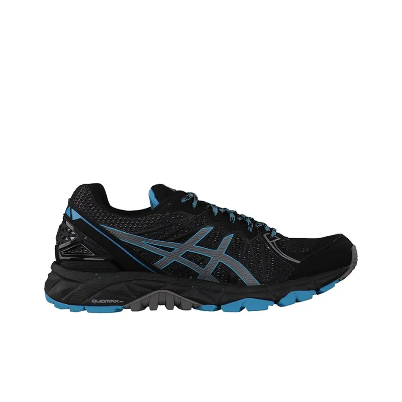 Asics GEL-FujiTrabuco 7 Low-Top Running Shoes Women's Black Blue-1