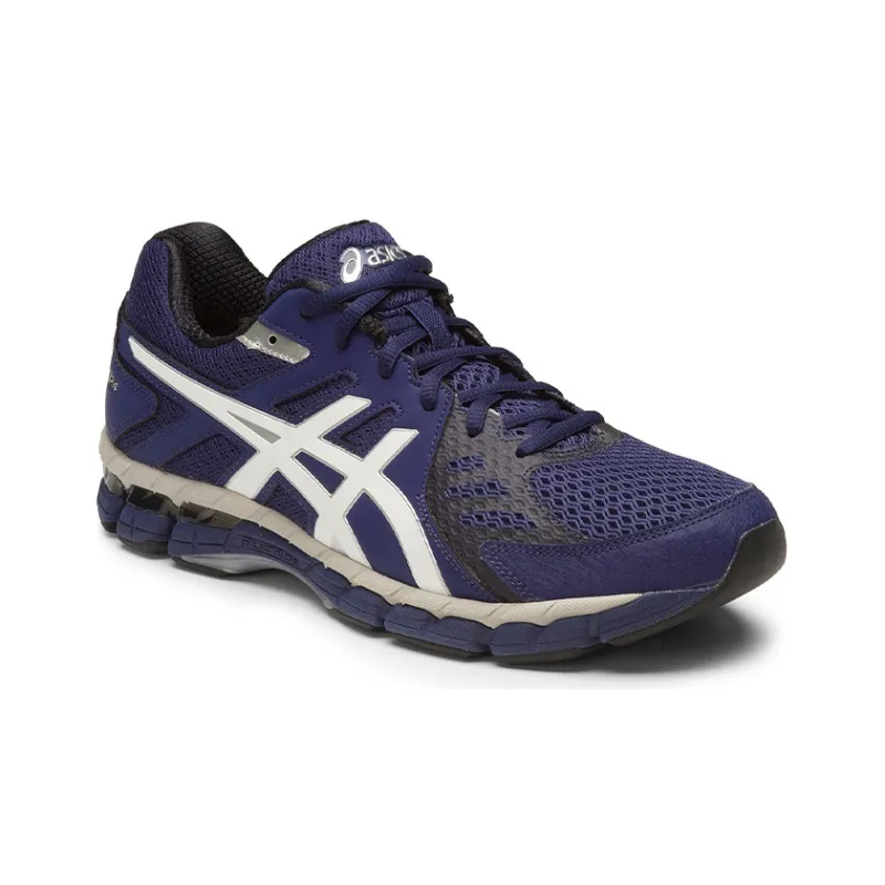 Asics Gel-Rink Scorcher 4 Wear-Resistant Low-Top Running Shoes Men's Blue White-2