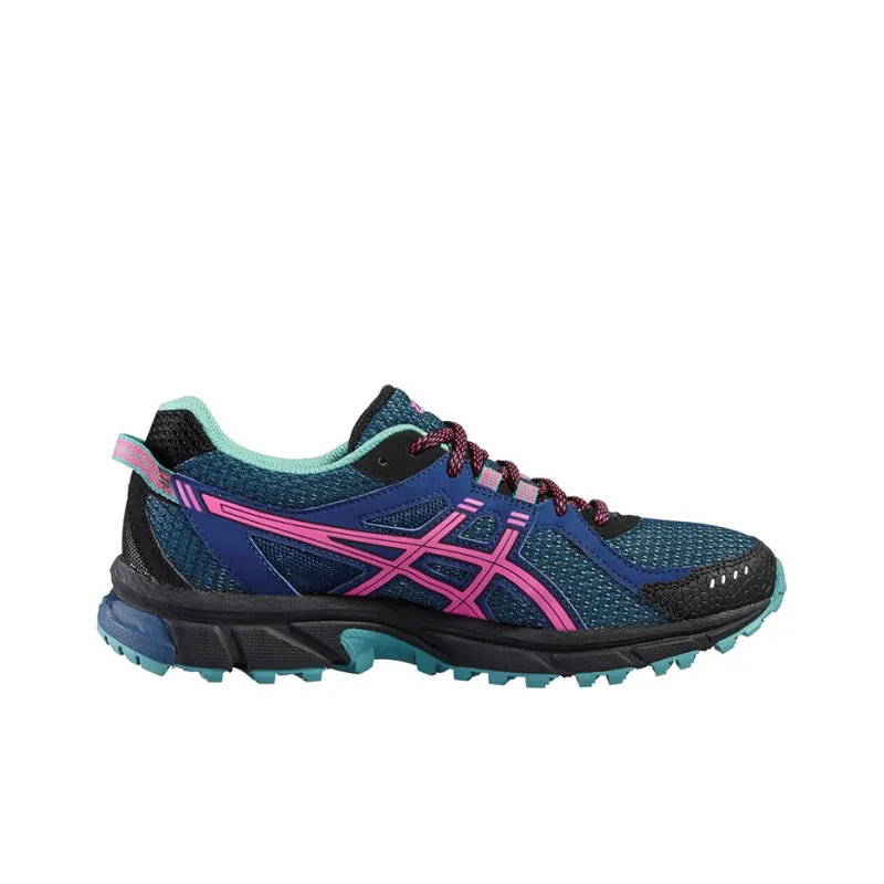 Asics Gel-Sonoma 2 GTX Wear-Resistant Low-Top Running Shoes Women's Black Green Purple-1