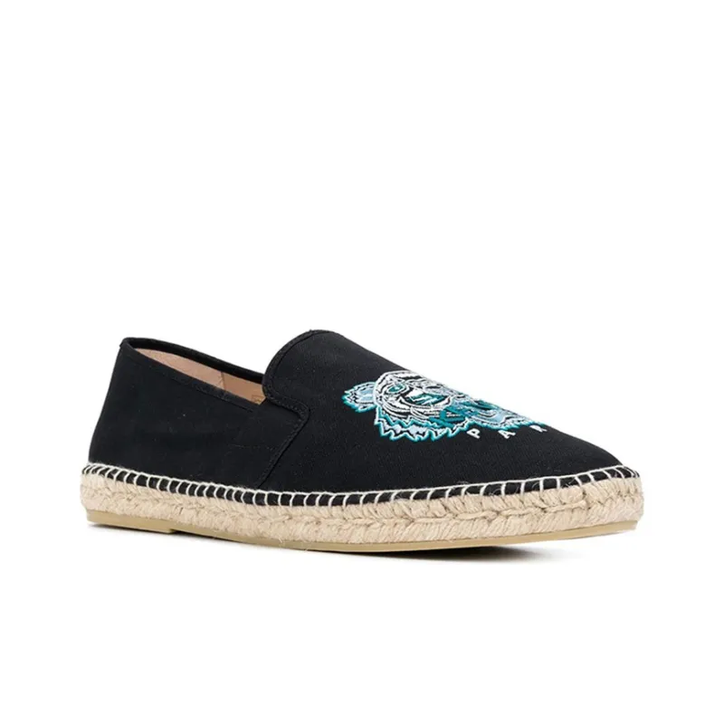 KENZO Stylish Skateboarding Shoes Men's Black-3