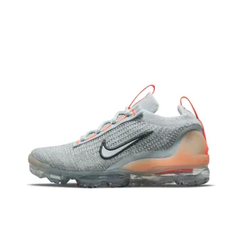Nike Air VaporMax 2021 Flyknit 'Grey Fog Bright Mango' GS