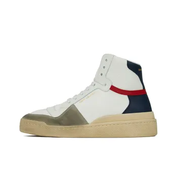 SAINT LAURENT SL24 Mid-Top Sneakers