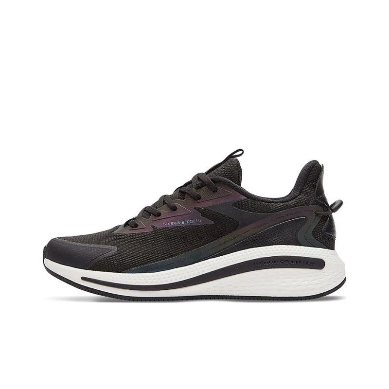 361° Rain Screen Low Top Running Shoes Men's Carbon Black-0