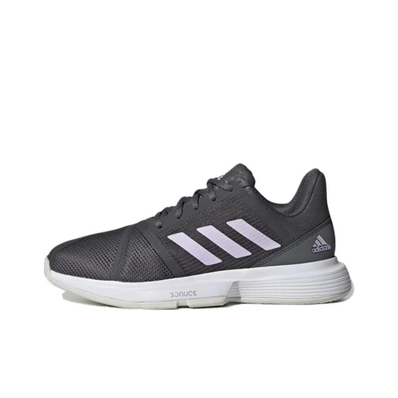Adidas CourtJam Bounce Grey Purple Tint Women's-0