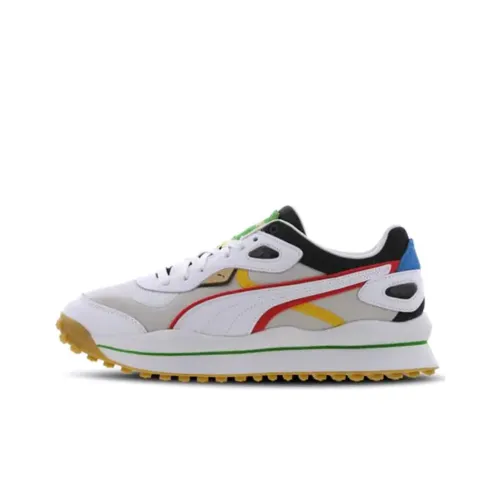 PUMA Street Rider Unity 'White High Risk Red'