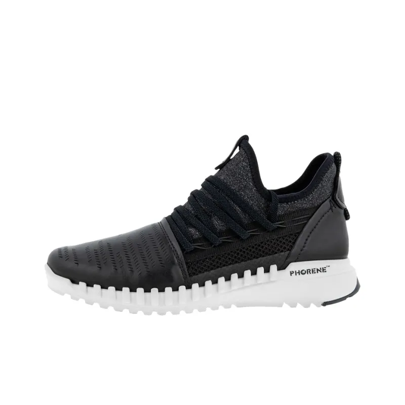 Ecco Zipfle Cushioning Anti-Slip And Wear-Resistant Sports Casual Shoes Women's Black-0