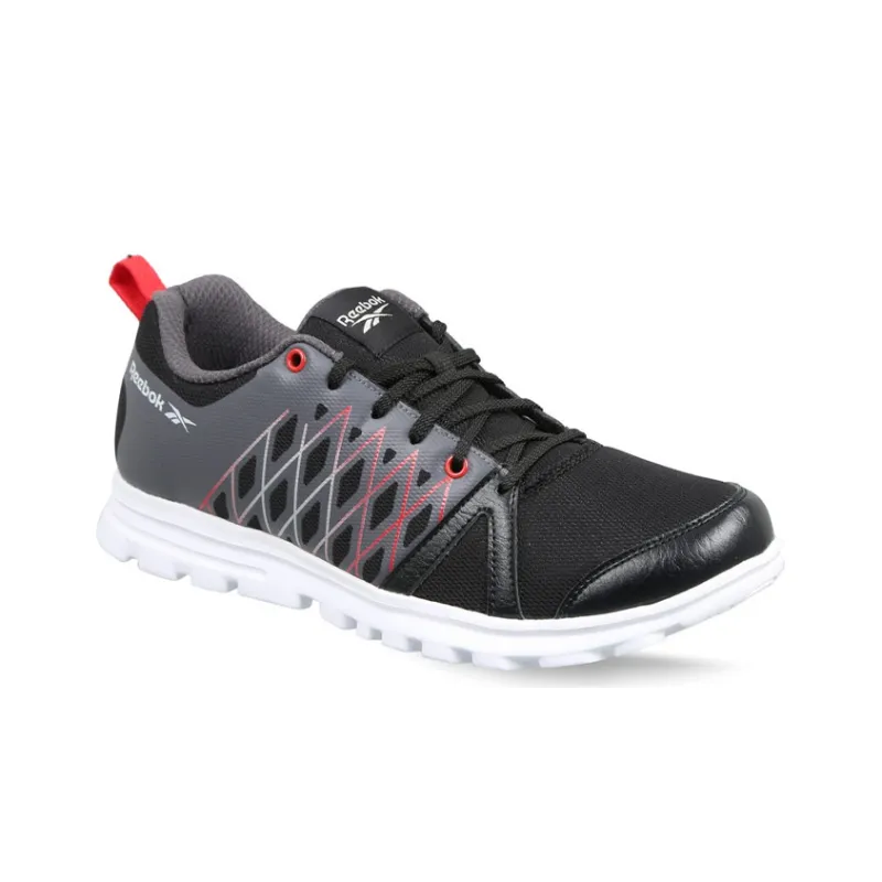 Reebok Running Pulse Run Xtreme Low-Top Running Shoes Men's Black White-2
