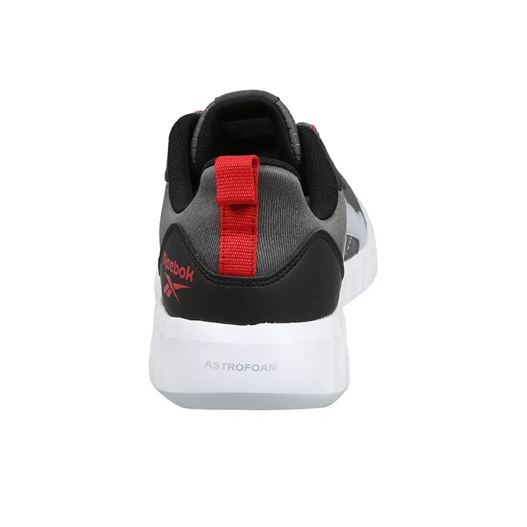 Reebok Off Roader Cushioning Anti-Slip And Wear-Resistant Low-Top Running Shoes Men's Gray White Red-4