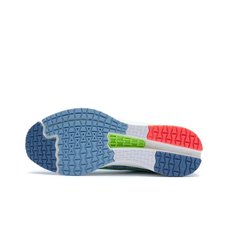 LiNing Red Hare 1 Shock Absorbers With Slip Resistant Features Low Top Running Shoes Men's Blue White-3