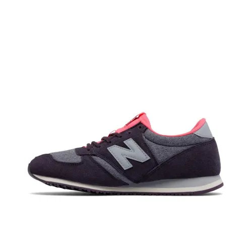 New Balance NB 420 Running Shoes Women's Low-Top Gray/Plum Purple/Pomegranate Pink