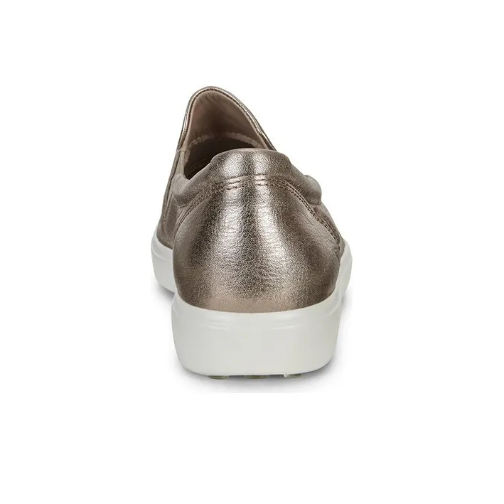 Ecco Soft 7 Skateboard Shoes Women's Low-Top Warm Gray-3
