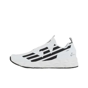 Ea7 EMPORIO ARMANI Two tone Lace up Sneakers