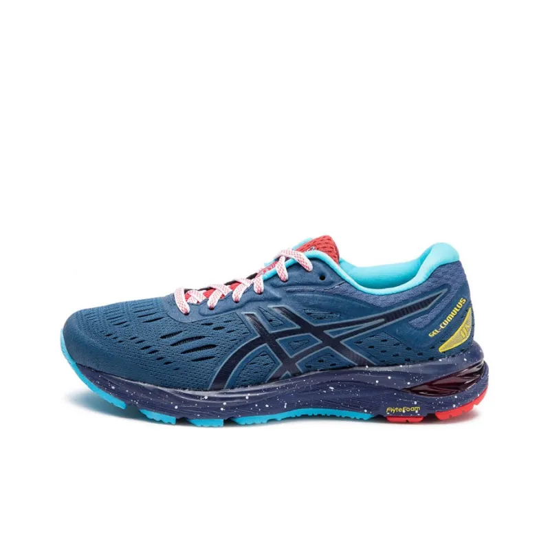 Asics Gel-Cumulus 20 Wear-Resistant Low-Top Running Shoes Women's Blue-0