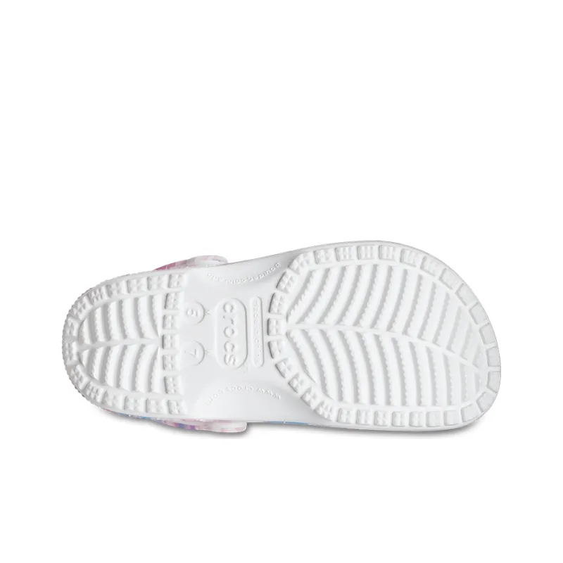 Crocs Classic Casual Unisex White Pink Blue Sandals 'White Pink Blue'-6