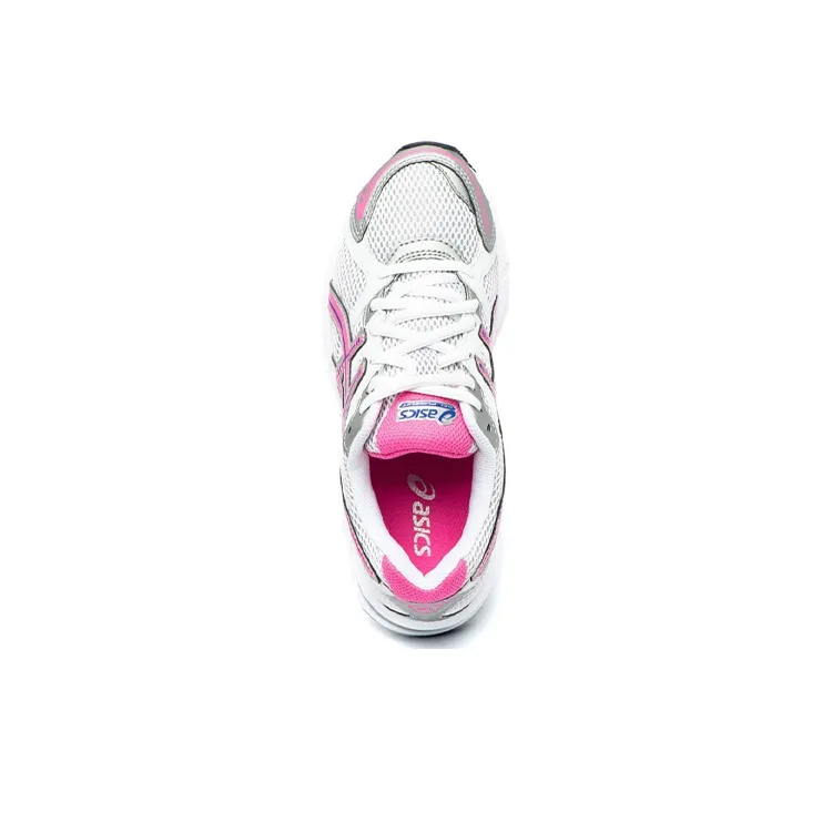 Asics Gel-Pursuit Wear-Resistant Low-Top Running Shoes Women's Pink White-2