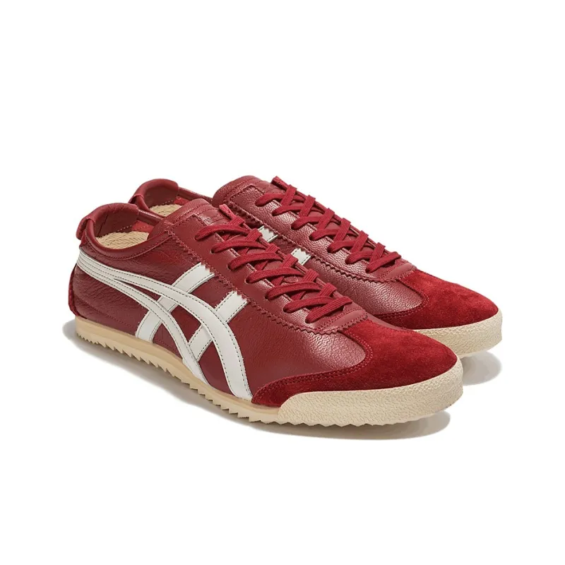 Asics Onitsuka Tiger Mexico 66 Deluxe Nm Burgundy White-1