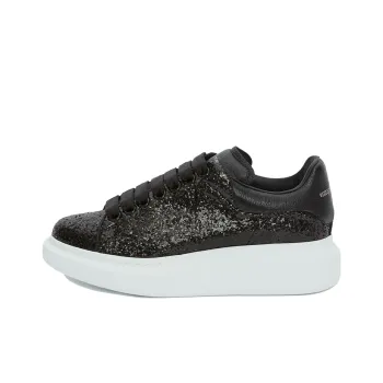Alexander McQueen Oversized Sneaker Glitter 'Black' Women's