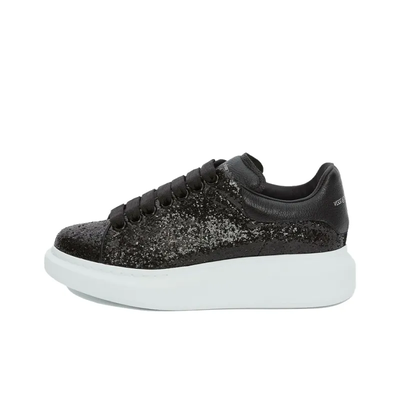 Alexander McQueen Oversized Sneaker Glitter 'Black' Women's-0