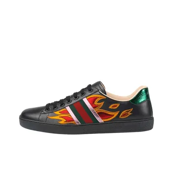 GUCCI Ace 'Black Flames'
