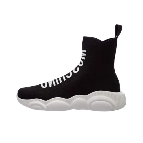 MOSCHINO Casual Shoes Women's High-Top Black