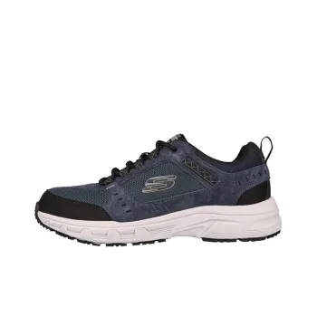 Skechers Relaxed Fit   Oak Canyon Low Top Casual Shoes Men's Blue