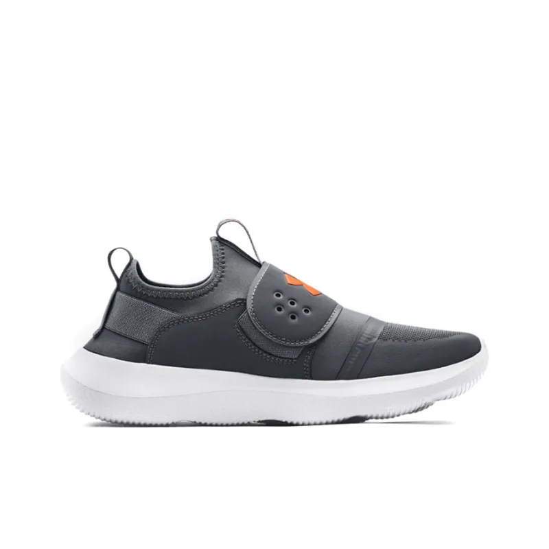 Under Armour Runplay Anti-Slip And Wear-Resistant Breathable Low-Top Running Shoes Men's Gray-1