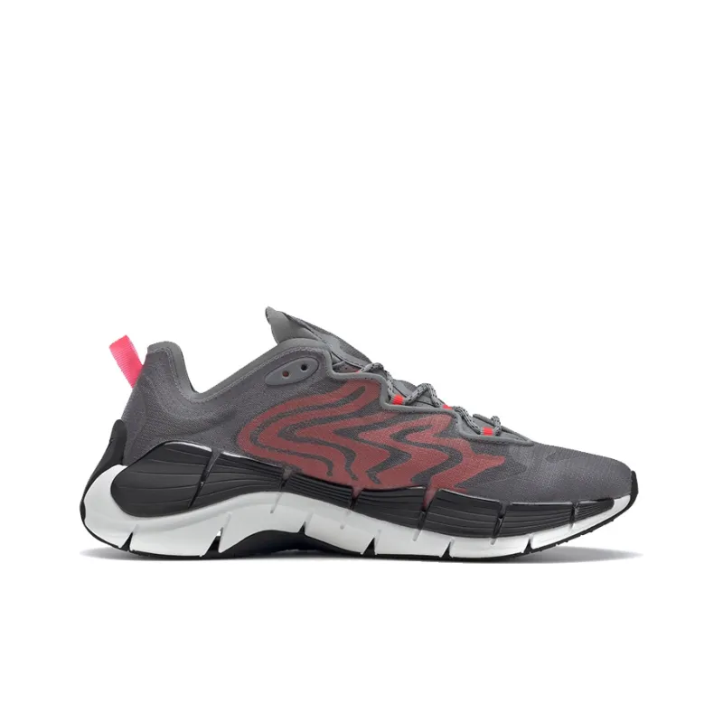 Reebok Zig Kinetica Casual Shoes Unisex Low-Top Gray-1