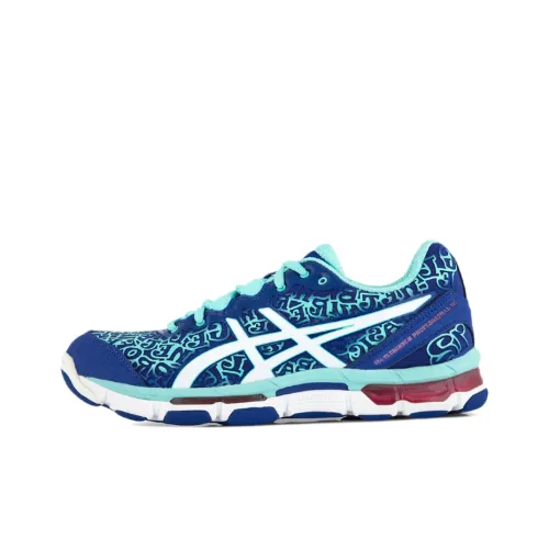 Asics Gel-Netburner Professional 12 Running Shoes Women's Low-Top Dark Blue/White