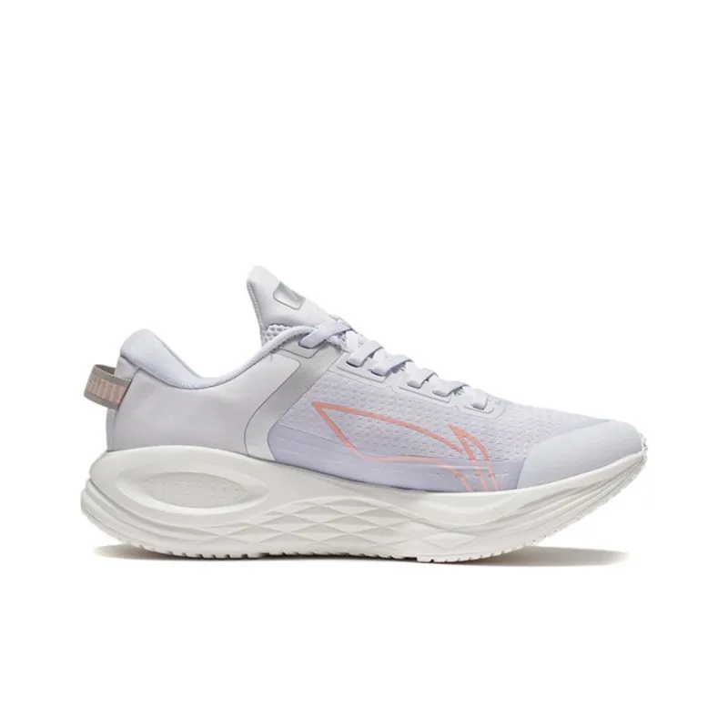 LINING Furious Rider 6.0 Essential Running Shoes Women's Low Top Light Frost Blue-1