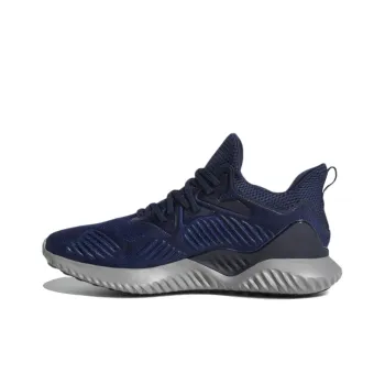 Adidas AlphaBounce Beyond Homme Slip Resistant Breathable Low Top Running Shoes Unisex Dark Blue