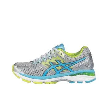Asics GT-2000 4 Anti-Slip And Wear-Resistant Breathable Low-Top Running Shoes Women's Silver Blue D-Width