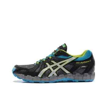 Asics Gel-Fuji Trainer 3 Anti-Slip Wear-Resistant Low-Top Running Shoes Men's Black Gray