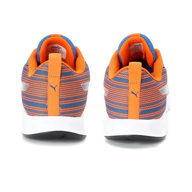PUMA Brisk Fr Idp Low-Top Running Shoes Men's Blue Orange White-3