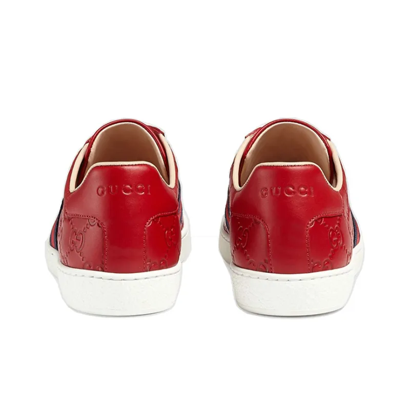 GUCCI Ace Signature 'Red'-3