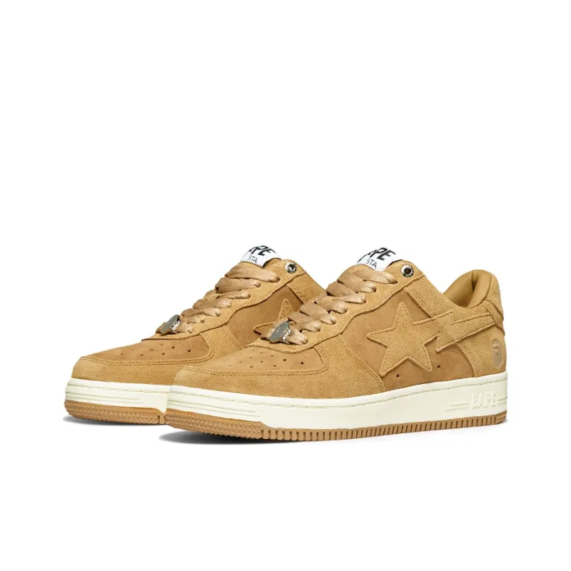 BAPE A BATHING APE Bape Sta Beige Suede-1