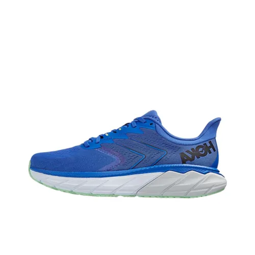 HOKA ONE ONE Arahi 5 Running Shoes Men Low-Top Blue