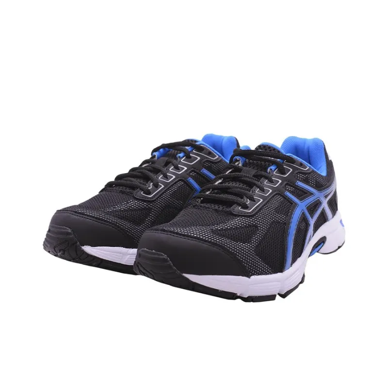 Asics Gel-Impression 9 A Wear-Resistant Slip-Resistant Low-Top Running Shoes Men's Black Blue White-1