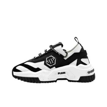 PHILIPP PLEIN Junior Runner Hexagon Lace up Sneakers