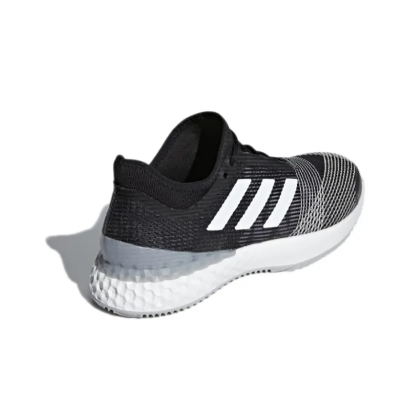 Adidas Adizero Series Tennis Shoes Men Low-Top Black/White-3