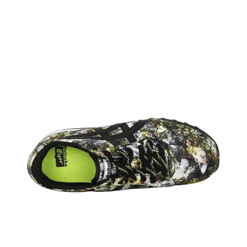 Onitsuka Tiger Colorado Series Running Shoes Unisex Low Top Black/Green/White-1