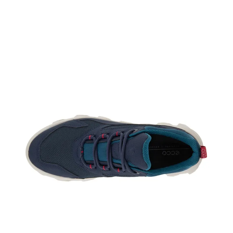 Ecco M Cushioning Anti Slip And Wear Resistant Low Top Athletic Shoes Women's Blue-3