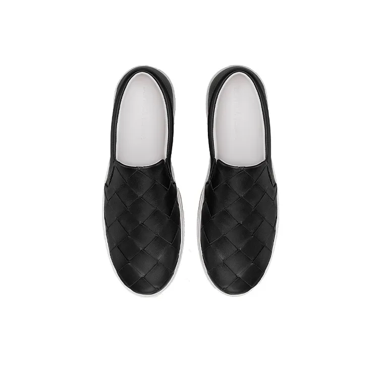 Bottega Veneta Casual Shoes Men's Black-4