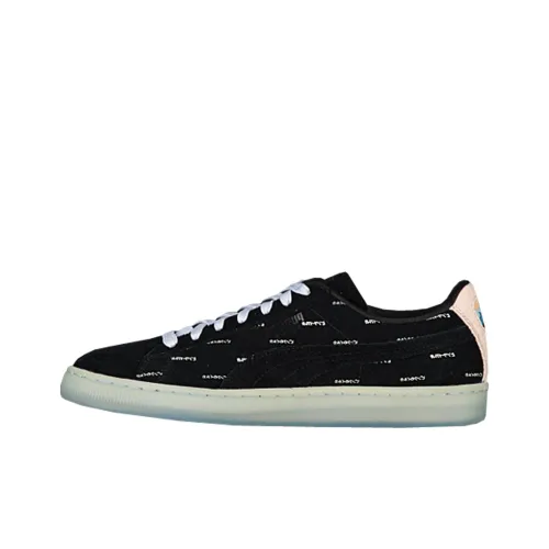 PUMA Suede Pink Dolphin Black