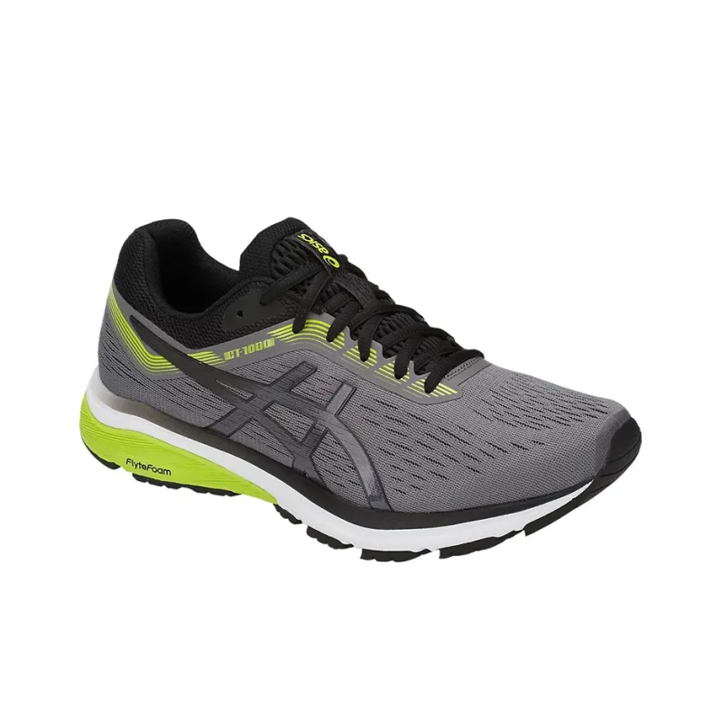 Asics GT-1000 7 Running Shoes Men Low-Top Gray/Green-2