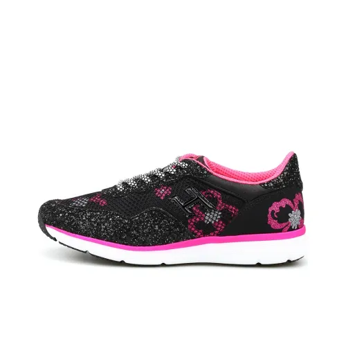 HOGAN Traditional Casual Shoes Women's Low-Top Black/Pink