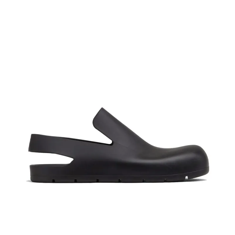 Bottega Veneta Rubber Slingback Puddle Shoe Black Women's-1