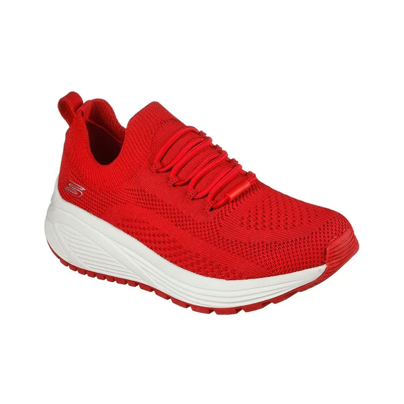 Skechers Bobs Sport Sparrow 2.0 Slip-Resistant Low-Top Running Shoes Women's Red-2