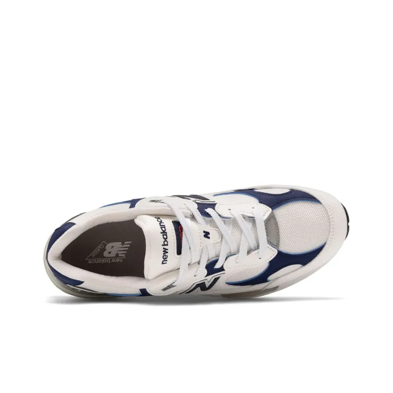 New Balance 992 White Navy-2