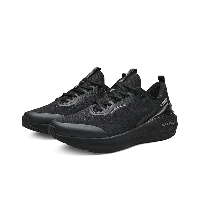 361° Popping Foam Low-Top Running Shoes Men's Obsidian Black-2
